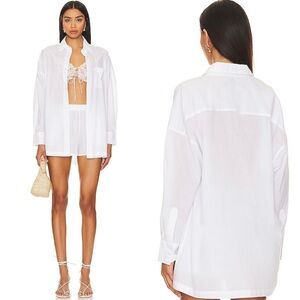 Beach Riot Alexa Top in White